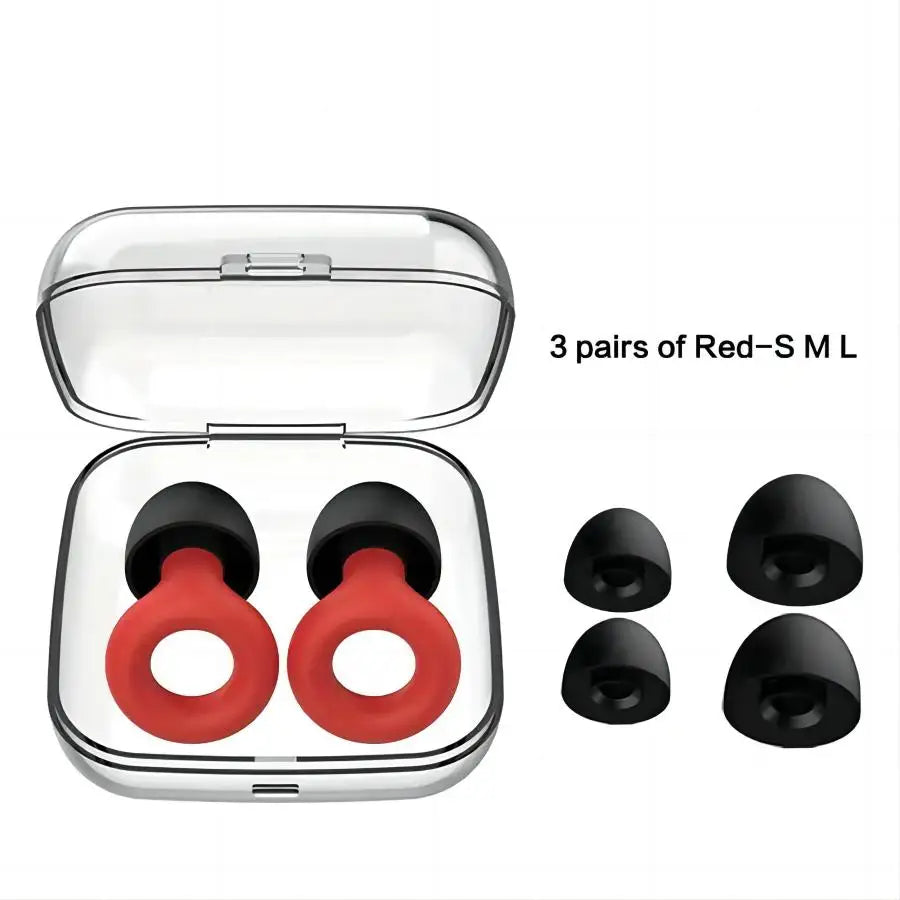 Anti-Noise Silicone Earplug