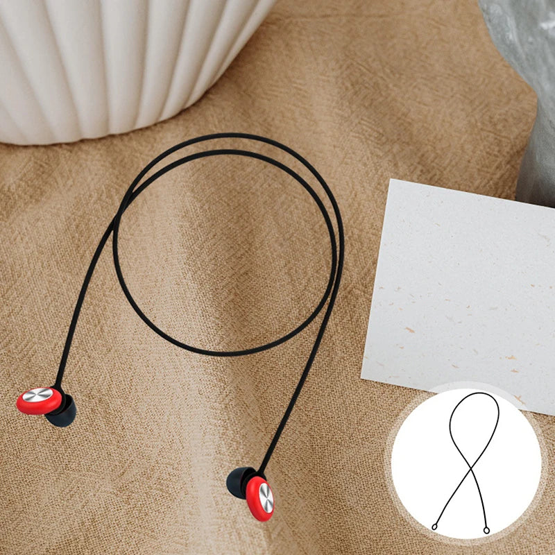 Silica Gel Earbud Lanyard Connector Strap for Outdoor Use