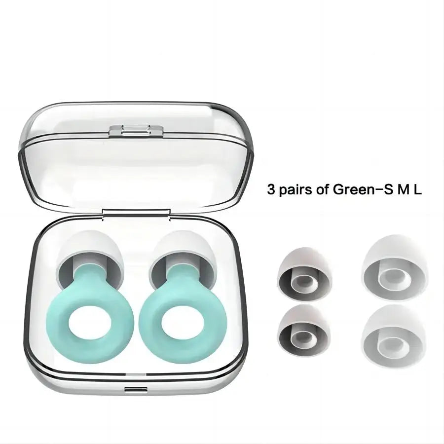 Anti-Noise Silicone Earplug